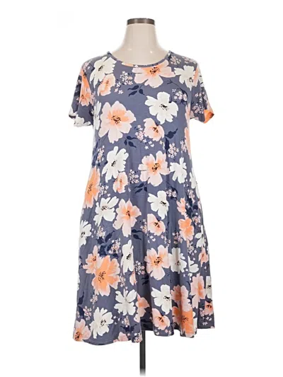 Assorted Brands Casual Dress In Gray
