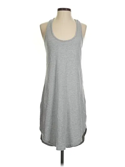 Pre-owned Assorted Brands Casual Dress In Gray