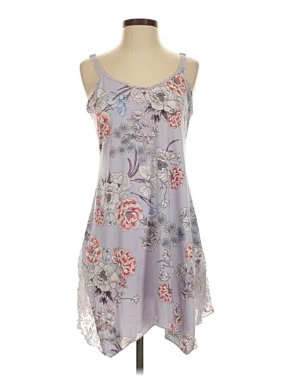 Pre-owned Assorted Brands Casual Dress In Gray