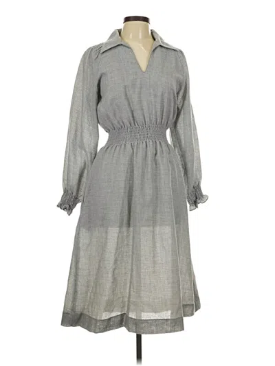 Assorted Brands Casual Dress In Gray