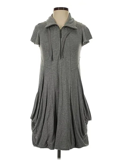 Pre-owned Assorted Brands Casual Dress In Gray