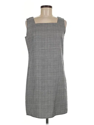 Pre-owned Assorted Brands Casual Dress In Gray