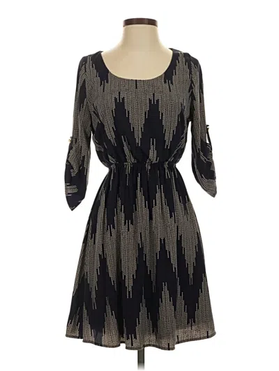Pre-owned Assorted Brands Casual Dress In Gray