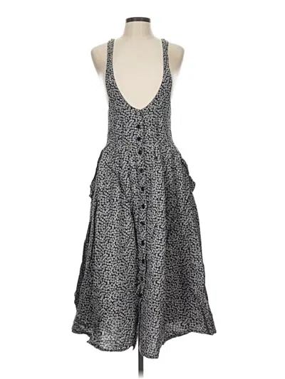 Pre-owned Assorted Brands Casual Dress In Gray
