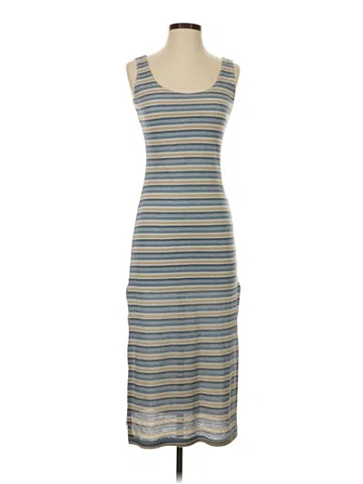 Pre-owned Assorted Brands Casual Dress In Gray