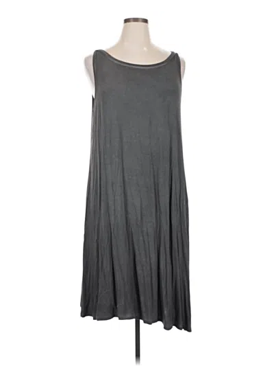 Pre-owned Assorted Brands Casual Dress In Gray