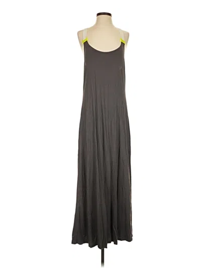 Pre-owned Assorted Brands Casual Dress In Gray