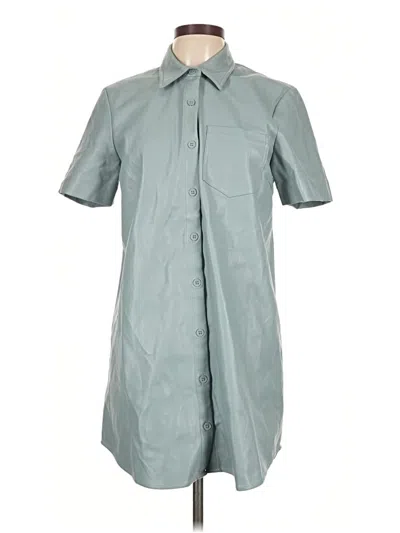 Pre-owned Assorted Brands Casual Dress In Gray