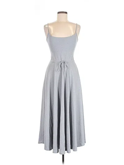 Pre-owned Assorted Brands Casual Dress In Gray