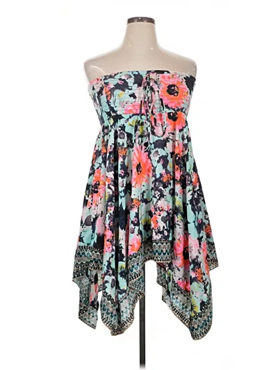 Pre-owned Assorted Brands Casual Dress In Gray