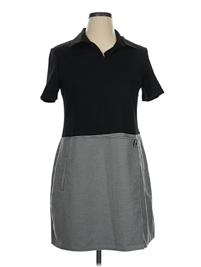 Assorted Brands Casual Dress In Gray