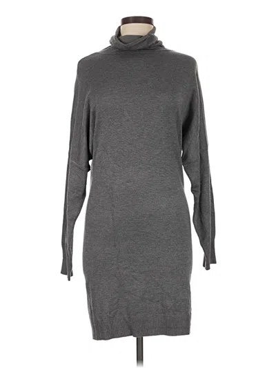 Pre-owned Assorted Brands Casual Dress In Gray