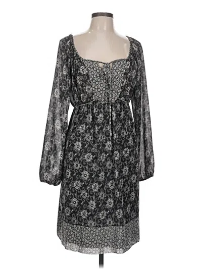 Pre-owned Assorted Brands Casual Dress In Gray