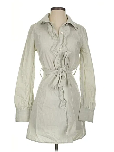Pre-owned Assorted Brands Casual Dress In Gray