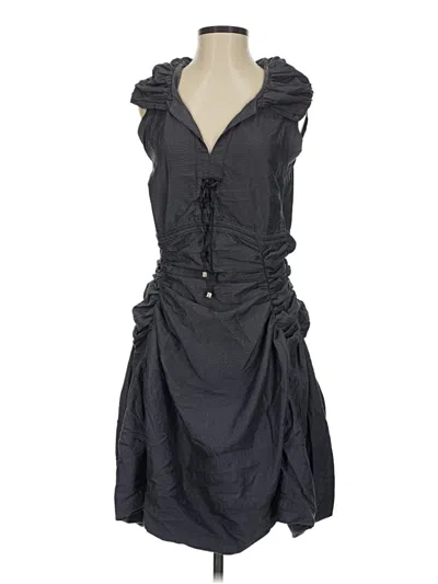 Pre-owned Assorted Brands Casual Dress In Gray