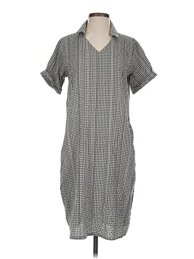 Pre-owned Assorted Brands Casual Dress In Gray