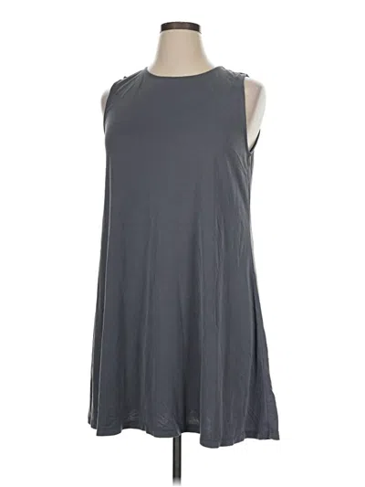 Pre-owned Assorted Brands Casual Dress In Gray