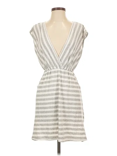 Pre-owned Assorted Brands Casual Dress In Gray