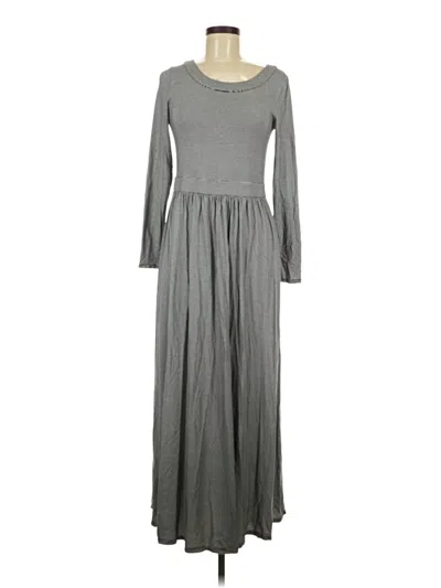 Pre-owned Assorted Brands Casual Dress In Gray