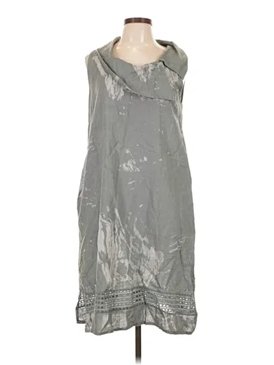 Pre-owned Assorted Brands Casual Dress In Gray