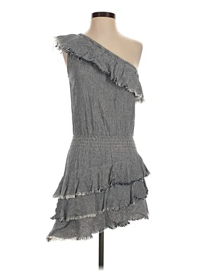 Pre-owned Assorted Brands Casual Dress In Gray