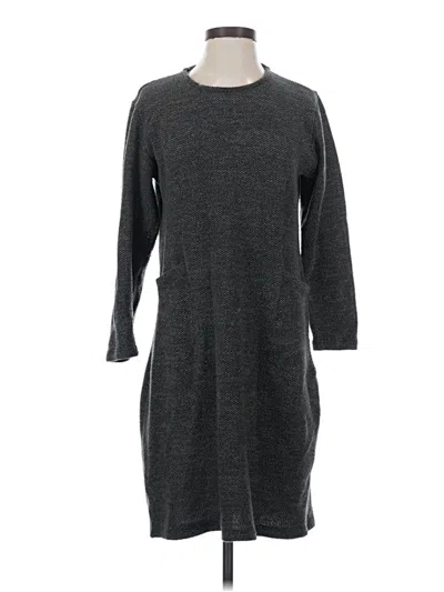 Pre-owned Assorted Brands Casual Dress In Gray