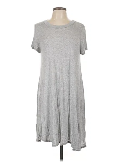 Pre-owned Assorted Brands Casual Dress In Gray
