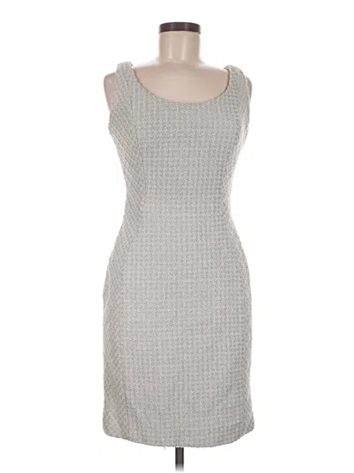 Pre-owned Assorted Brands Casual Dress In Gray