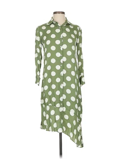 Pre-owned Assorted Brands Casual Dress In Green