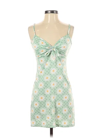 Pre-owned Assorted Brands Casual Dress In Green