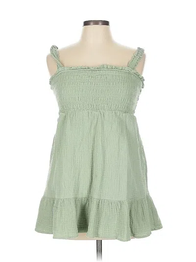 Pre-owned Assorted Brands Casual Dress In Green