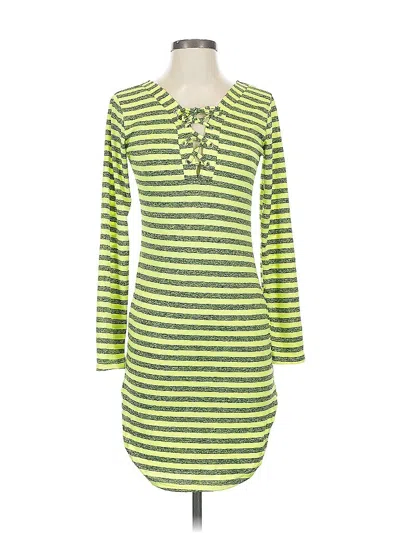 Pre-owned Assorted Brands Casual Dress In Green