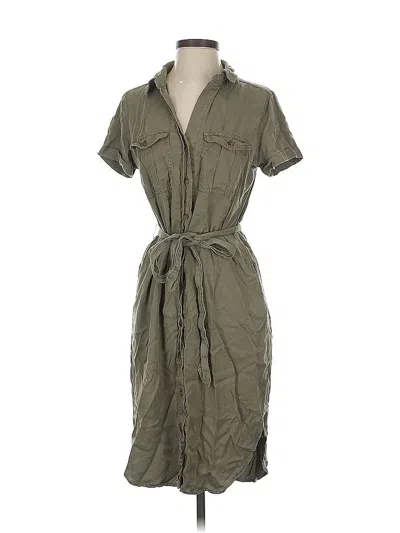 Pre-owned Assorted Brands Casual Dress In Green