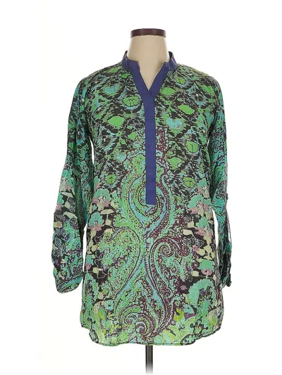 Pre-owned Assorted Brands Casual Dress In Green