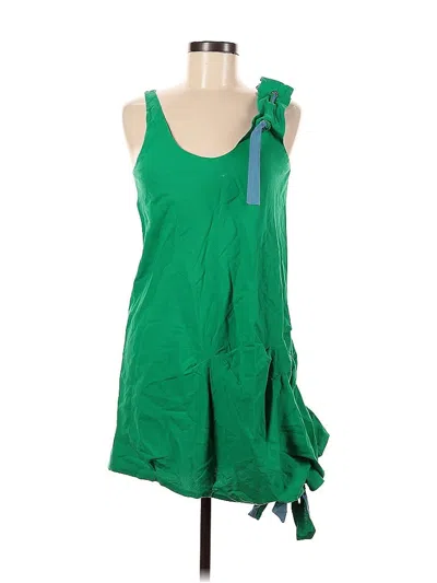 Pre-owned Assorted Brands Casual Dress In Green