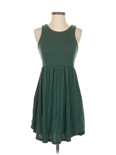 Pre-owned Assorted Brands Casual Dress In Green