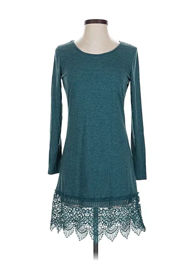Assorted Brands Casual Dress In Green