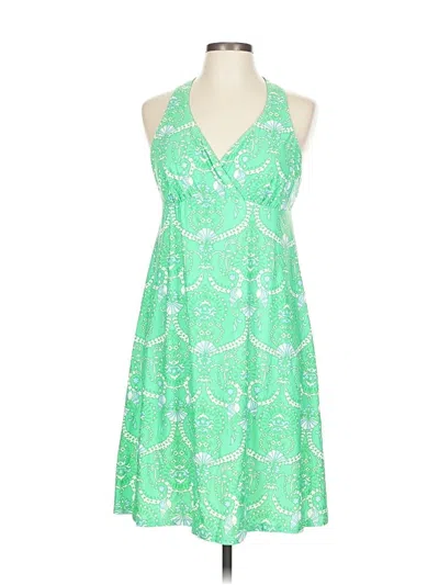 Pre-owned Assorted Brands Casual Dress In Green