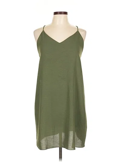 Pre-owned Assorted Brands Casual Dress In Green