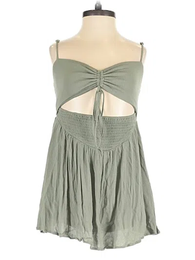 Pre-owned Assorted Brands Casual Dress In Green