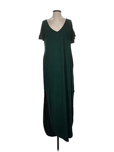 Pre-owned Assorted Brands Casual Dress In Green