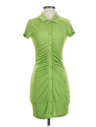 Pre-owned Assorted Brands Casual Dress In Green