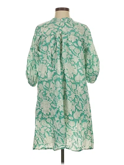 Pre-owned Assorted Brands Casual Dress In Green
