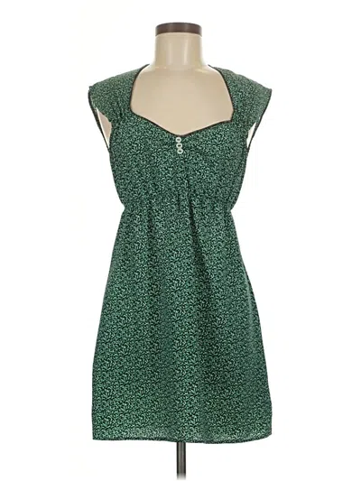 Pre-owned Assorted Brands Casual Dress In Green