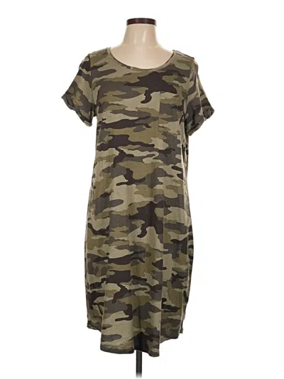 Pre-owned Assorted Brands Casual Dress In Green