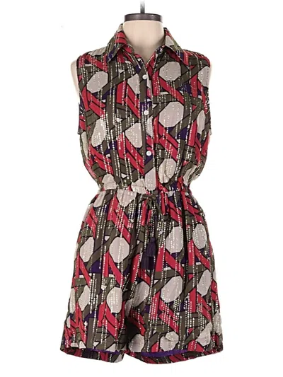 Pre-owned Assorted Brands Casual Dress In Green