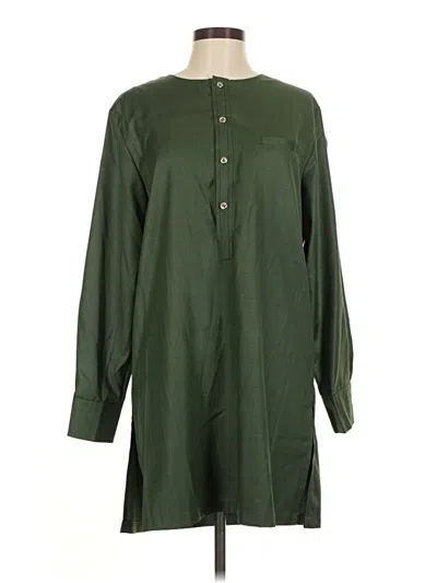 Assorted Brands Casual Dress In Green