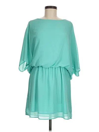 Pre-owned Assorted Brands Casual Dress In Green