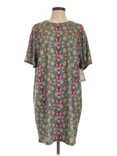 Pre-owned Assorted Brands Casual Dress In Green