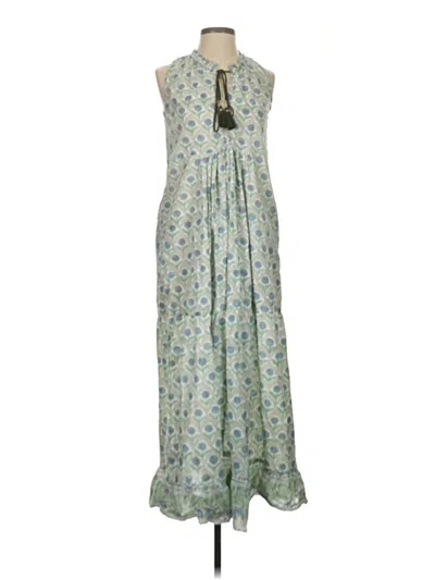 Pre-owned Assorted Brands Casual Dress In Green